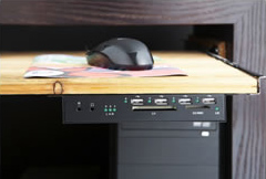 Metal Multi 7 Port USB and LAN Hub : GC-M7L
