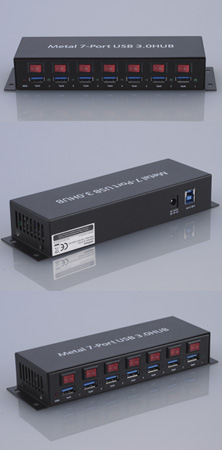 7Port USB 3.0 Switch Hub